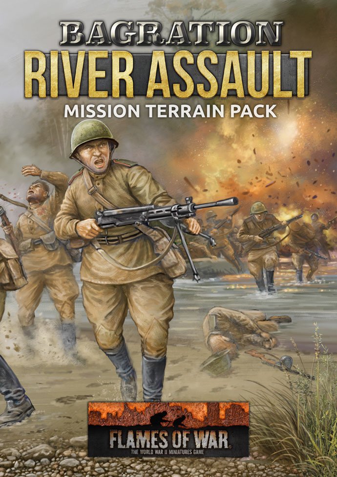 Flames of War: Bagration River Assault Mission Terrain Pack