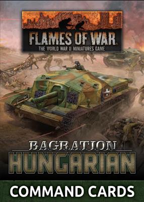 Bagration: Bagration Hungarian Command Cards