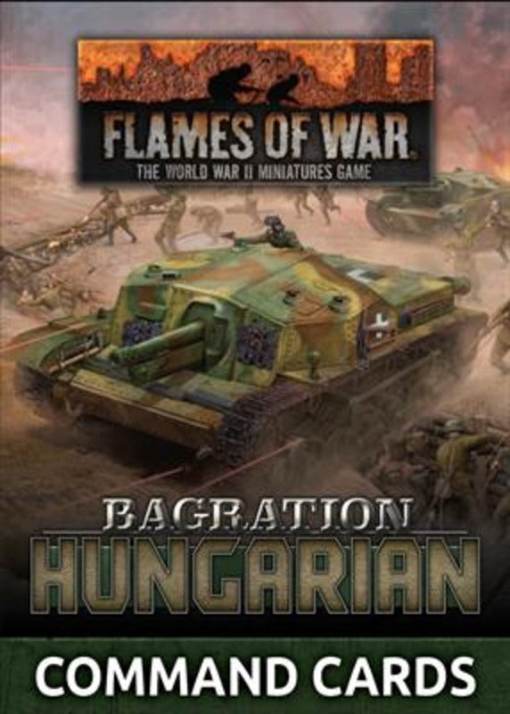 Bagration: Bagration Hungarian Command Cards