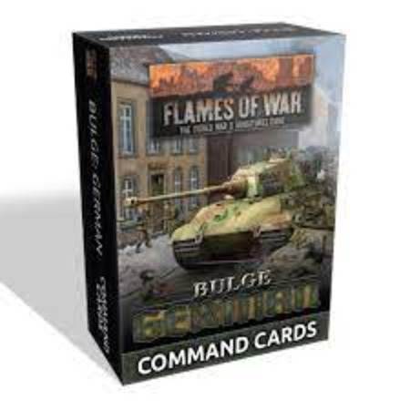 Flames Of War Command Cards: Bulge German