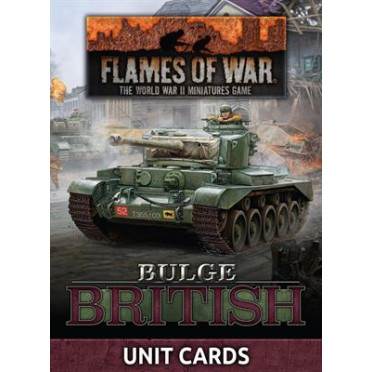 FoW Bulge: British Unit Cards