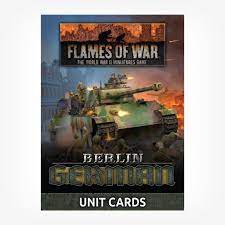 Berlin: Germany - Unit Cards