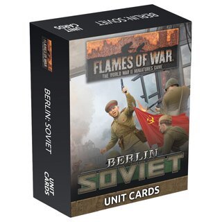 FOW: Berlin Soviet Unit Cards