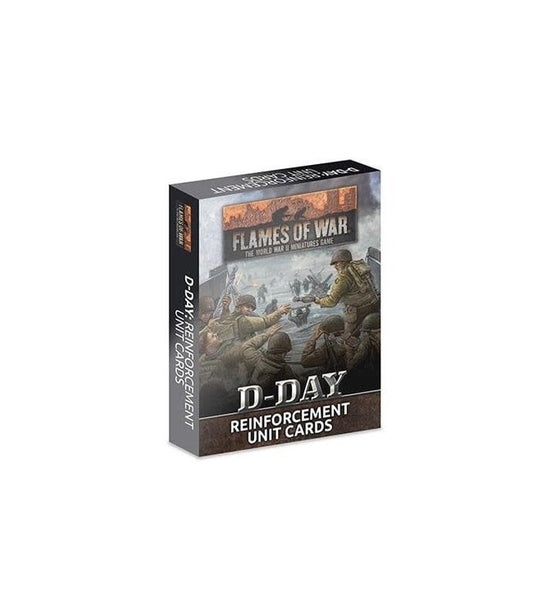 Flames Of War: D-Day Reinforcement Unit Cards