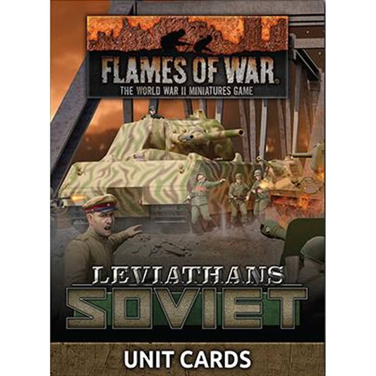 FOW: Leviathans Soviet Unit Cards