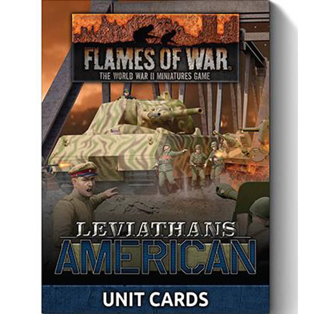 FOW: Leviathans American Unit Cards