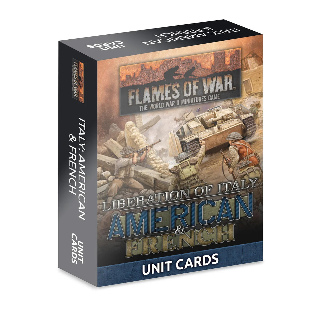 FOW American and French Unit Card Pack
