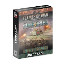 French Unit Cards Early War