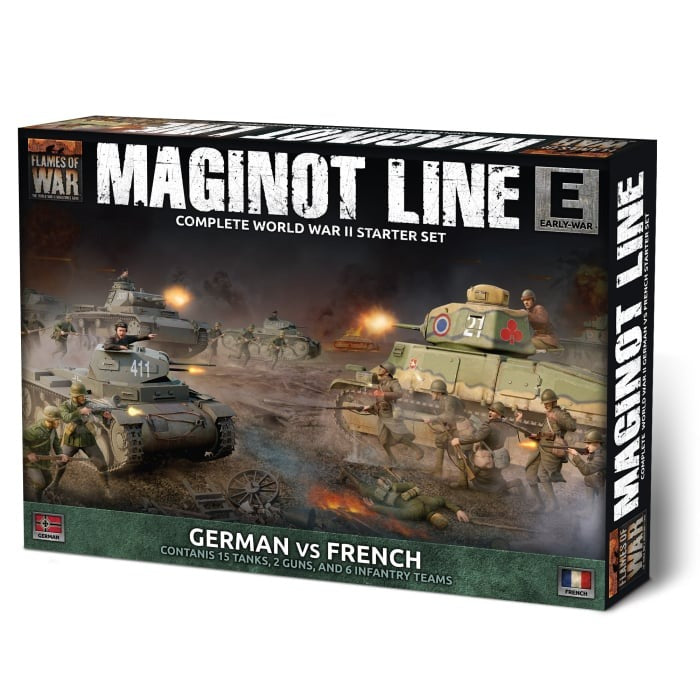 Flames of War: Maginot Line German vs French Starter Set
