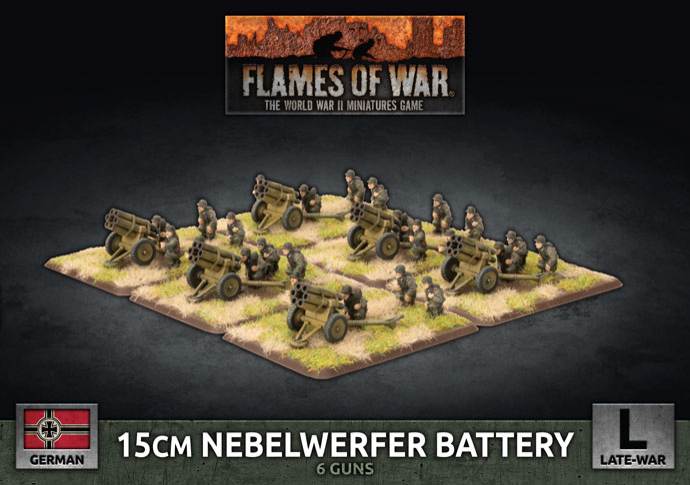 15cm Nebelwerfer Battery (6 pcs.)
