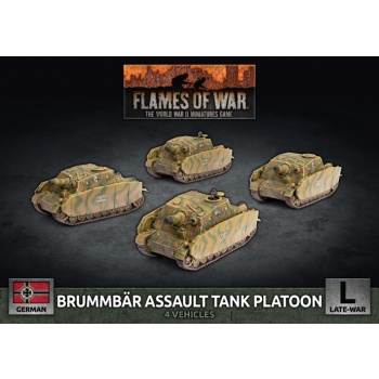 Brummbar Assault Tank Platoon (4 pcs.)