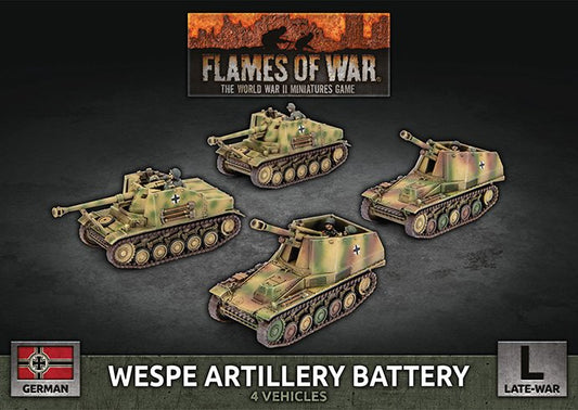 Wespe Artillery Battery (4 Vehicles)