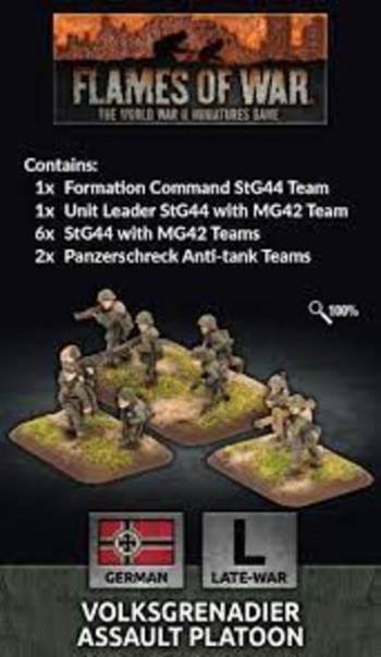 German Volksgrenadier Assault Platoon (10 pcs.)