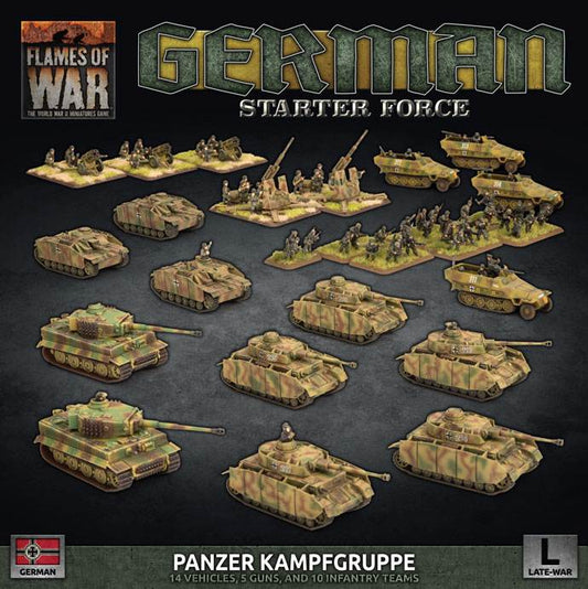 Flames Of War: German Starter Force Panzer Kampfgruppe