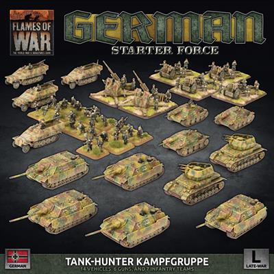 FOW: German Starter Set- Tamk-Hunter Kampfgruppe (27 pcs.)