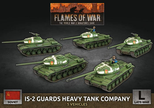 Soviet IS-2 Guards Heavy Tank Company (5 pcs.)