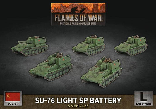 Flames Of War: Su-76 Light SP Battery