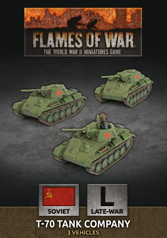 Flames Of War: T-70 Tank Company