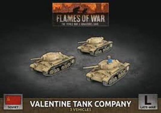 Flames Of War: Valentine Tank Company