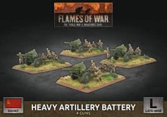 Flames Of War: Heavy Artillery Battery