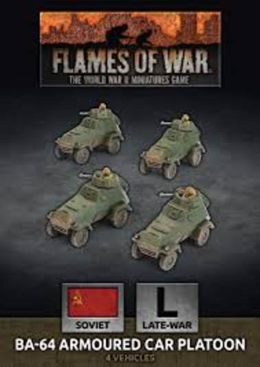 Flames Of War: BA-64 Armoured Car Platoon