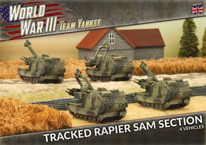 Team Yankee, Tracked Rapier SAM Section