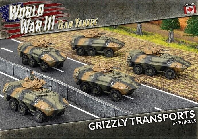 Team Yankee: Grizzly Transports (5 Vehicles)