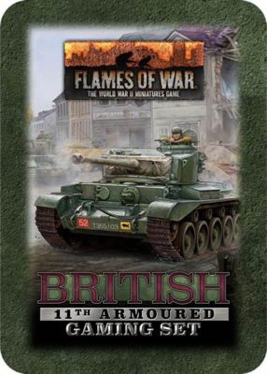 FOW British 11th Armoured Gaming Set