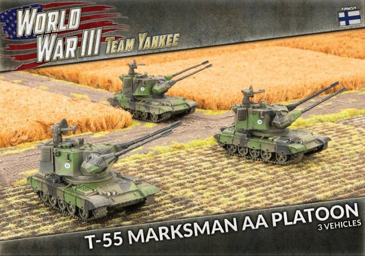 Team Yankee: Finnish T-55 Marksman Platoon (3 pcs.)