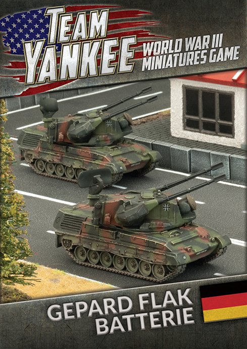 Team Yankee, Gepard Flak Batterie