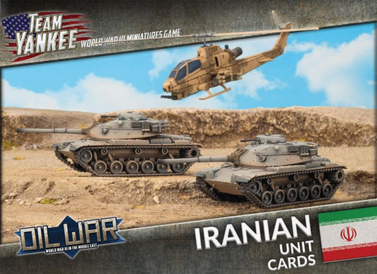 Team Yankee: Iranian Unit Cards