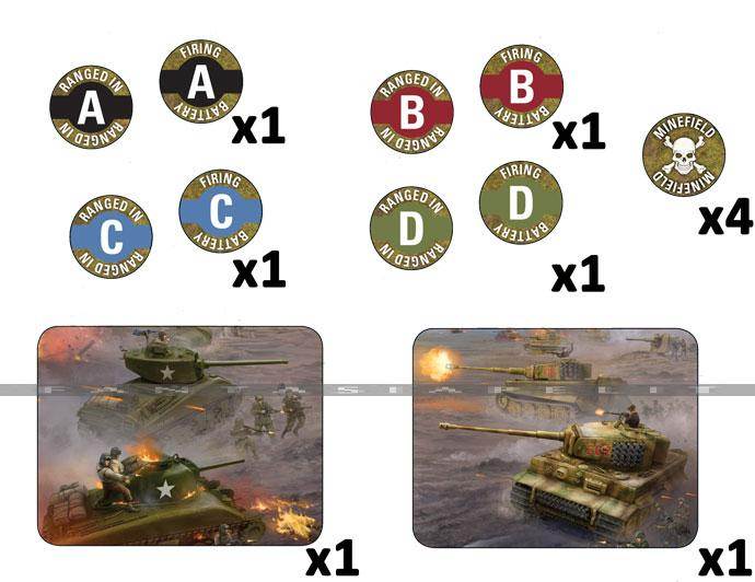 D-Day Mission Token Set