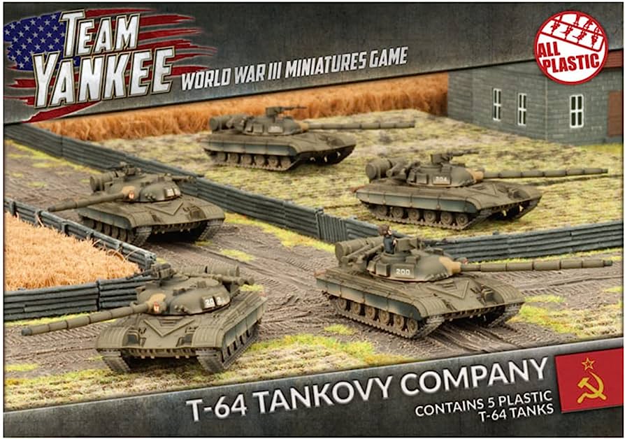 Team Yankee T-64 Tankovy Company