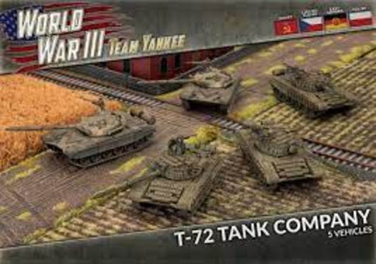 Team Yankee, T-72 Tank Company (5 pcs.)