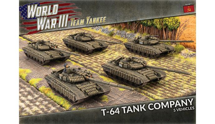 Team Yankee: T-64 Tank Company (5 pcs.)