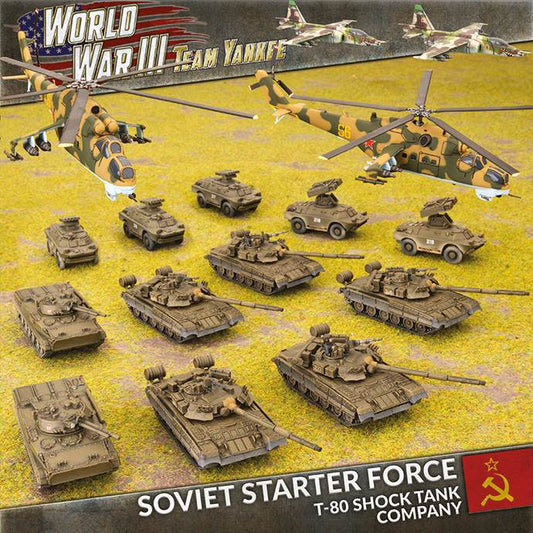 Team Yankee: Soviet Starter Force- T-80 Shock Tank Company