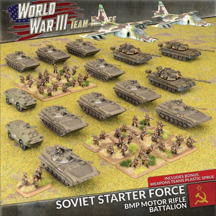 WWIII Team Yankee Soviet Starter Force- BMP Motor Rifle Bn. – Imperial ...