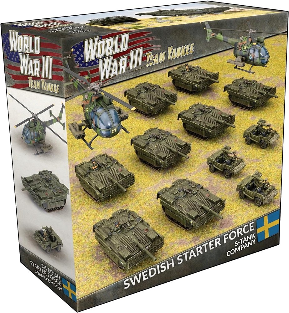 Team Yankee: WWIII Swedish Starter Force "S-Tank Company"