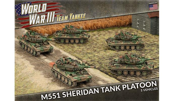 Team Yankee, M551 Sheridan Tank Platoon