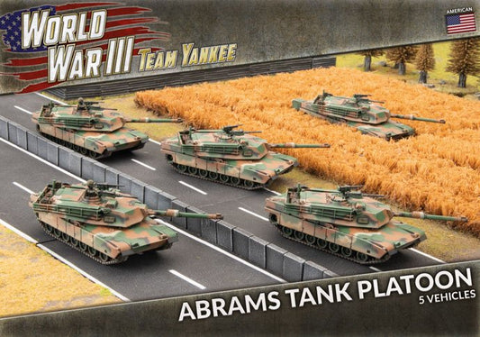 Team Yankee: Abrams Tank Platoon (x5)