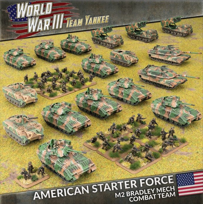 WWIII Team Yankee American Starter Force- M2 Bradley Mech