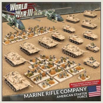 WWIII Team Yankee: American Marine Rifle Comp. Starter Force