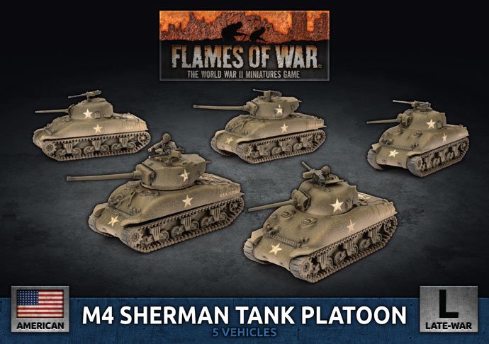 M4 Sherman Tank Platoon