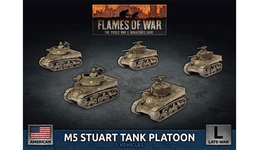 M5 Stuart Tank Platoon