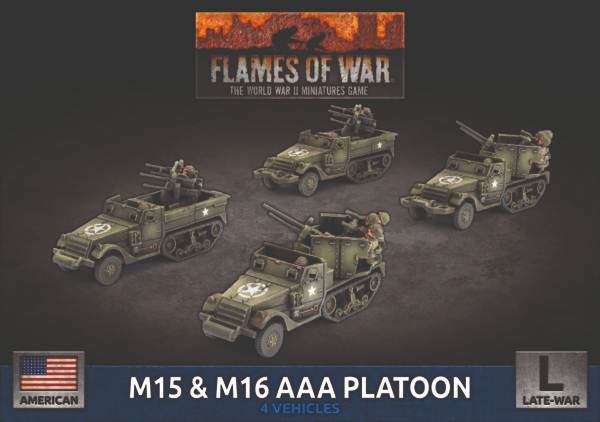 FOW M15 & M16 AAA Platoon