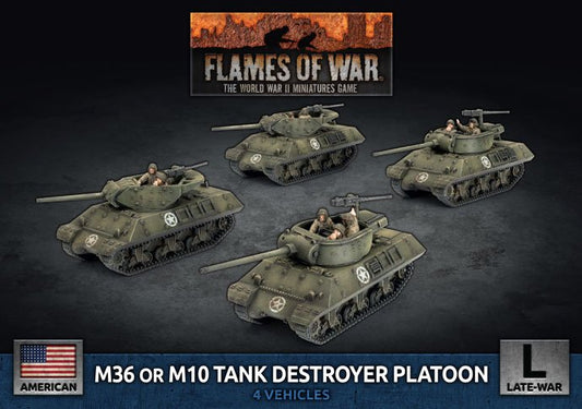 FOW M36 or M10 Tank Destroyer Platoon