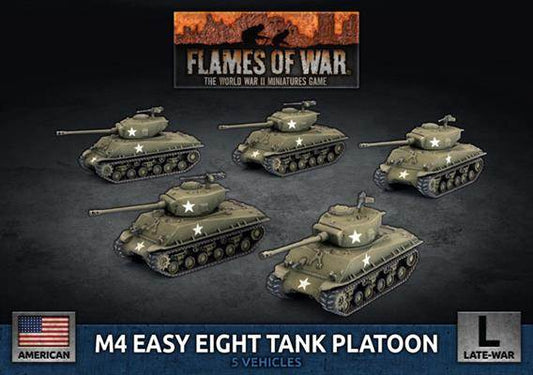 FOW M4 Easy Eight Tank Platoon