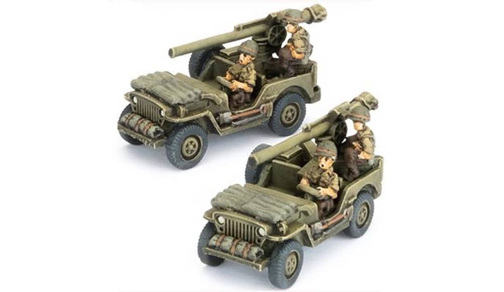 Jeep w/105mm Recoilless Fifle (2 pcs.)