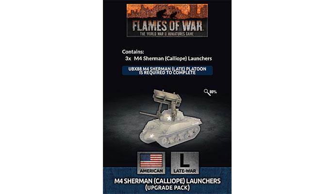 M4 Sherman (Calliope) Launchers Upgrade Pack