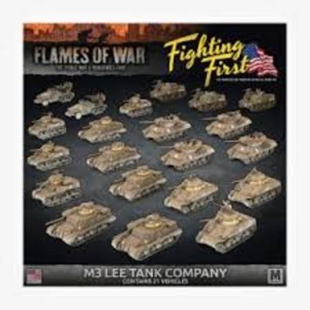 FOW: American Starter Set- Fighting First M3 Lee Tank Comp.